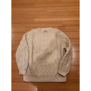Standun Galway Ireland Men’s Wool Cable Knit Sweater